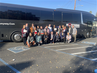 Vision Team members visiting Lindsay Unified